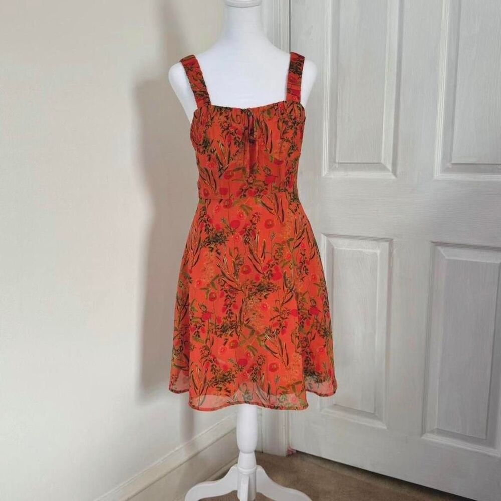 Gianni-bini Women's Orange Dress